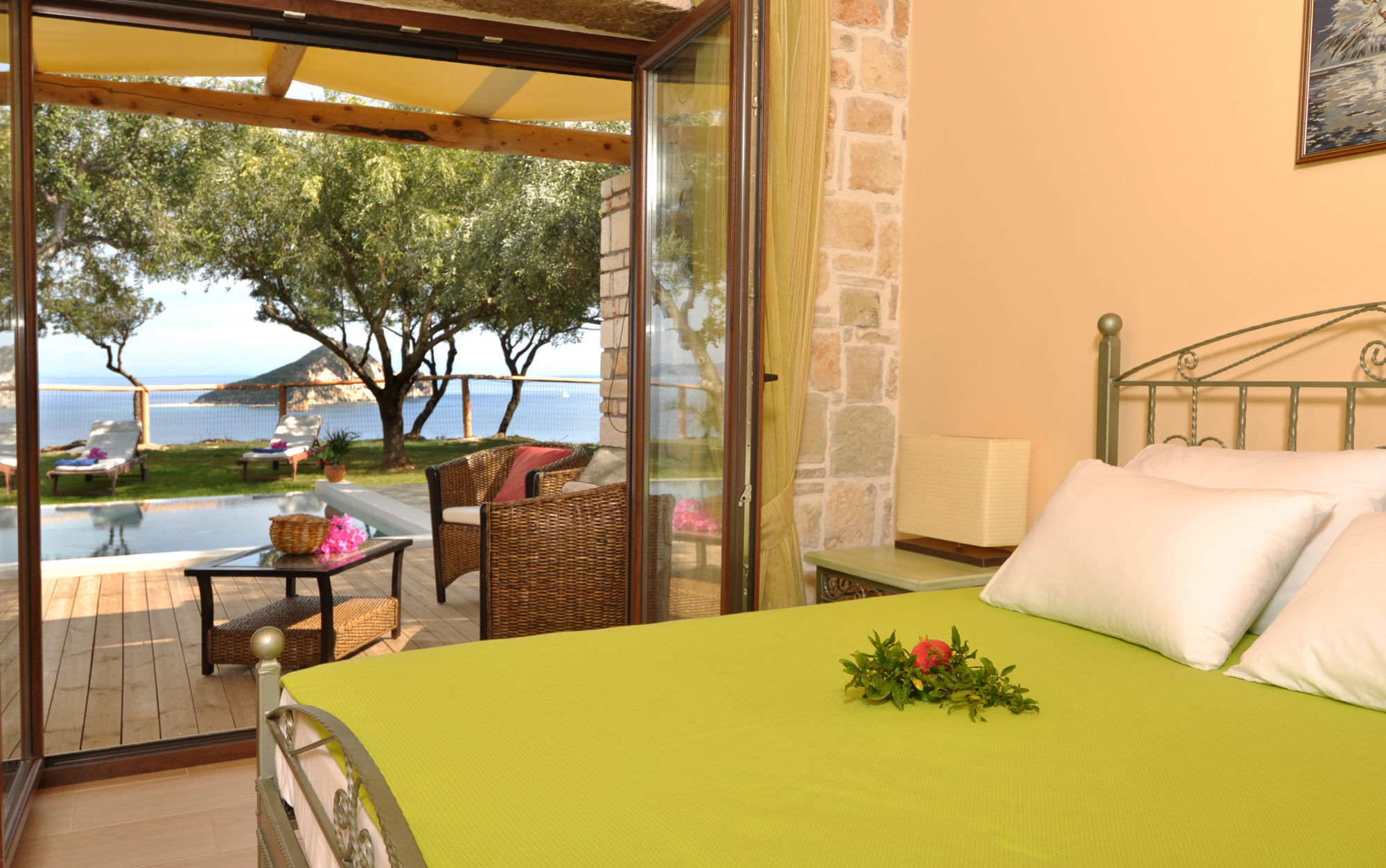Kymaros Villas Keri ภายนอก รูปภาพ